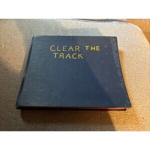 CLEAR THE TRACK FOR MICHAEL'S MAGIC TRAIN 1945 First Edition Kids Childrens Book